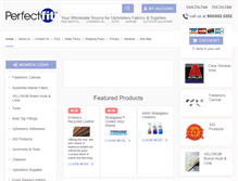 Tablet Screenshot of perfectfit.com