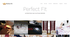 Desktop Screenshot of perfectfit.ie